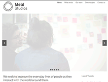 Tablet Screenshot of meldstudios.com.au